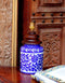 Blue Pottery 6 Burnee Lamp (Without Lampshade)
